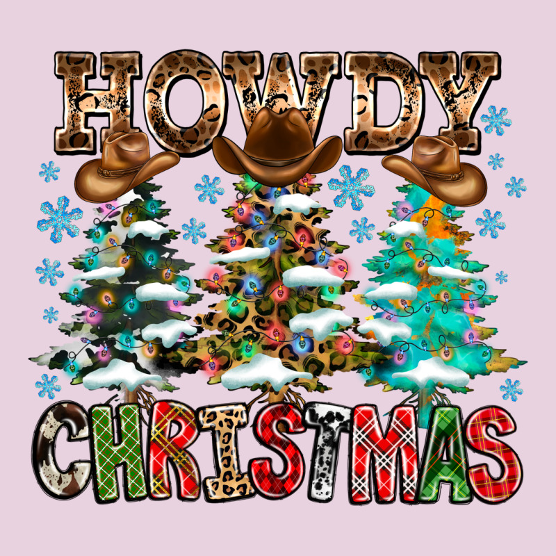 Howdy Christmas Ladies Tee by CowhideDigitalArt | Teevron
