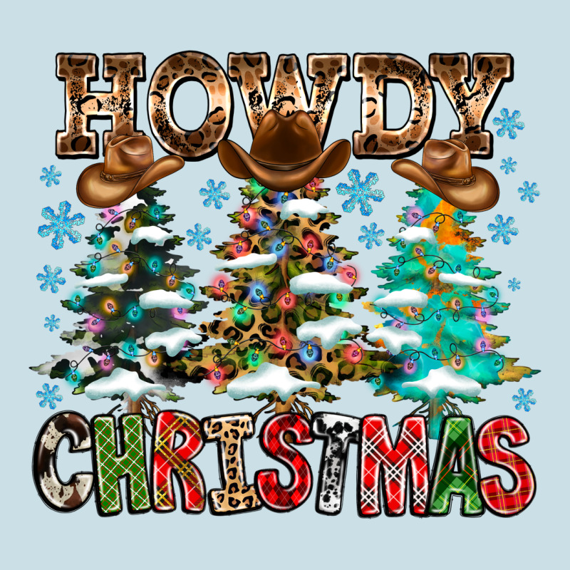 Howdy Christmas Ladies Tee by CowhideDigitalArt | Teevron