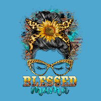 Blessed Mama Messy Bun Premium Hoodie | Teevron