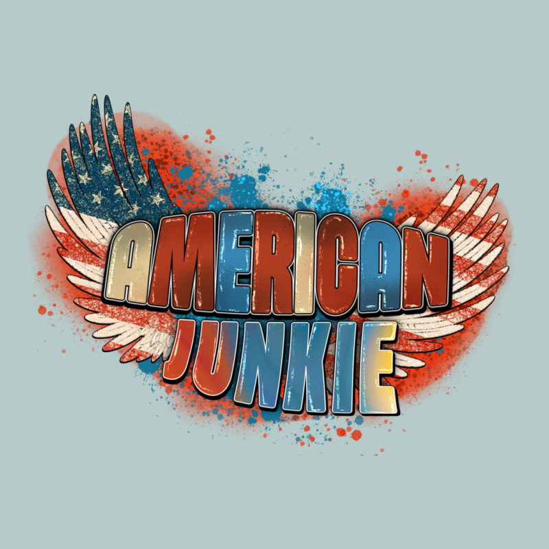 American Junkie 4th Of July Heavy Core Tee by FaDigitalArtStudio | Teevron