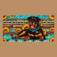 Rottweiler With Sunflowers License Plate Vintage Hoodie | Teevron