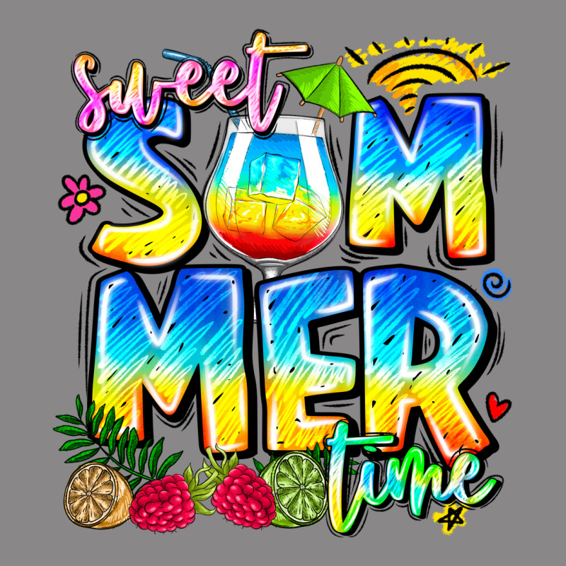 Summer Time Vintage Tee by CowhideDigitalArt | Teevron