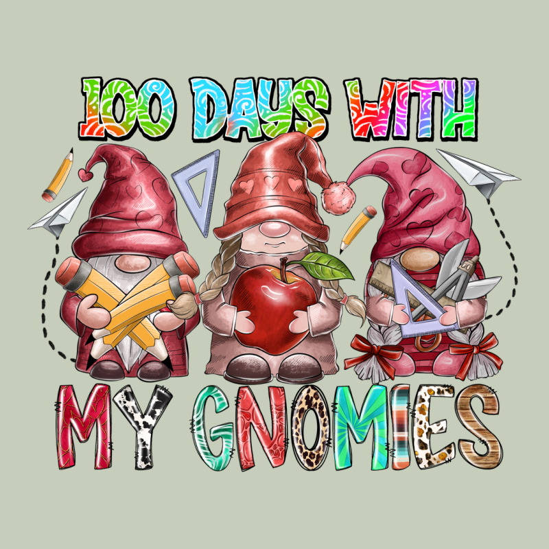 100 Days With My Gnomies Ladies Tee by RacoonDesign | Teevron