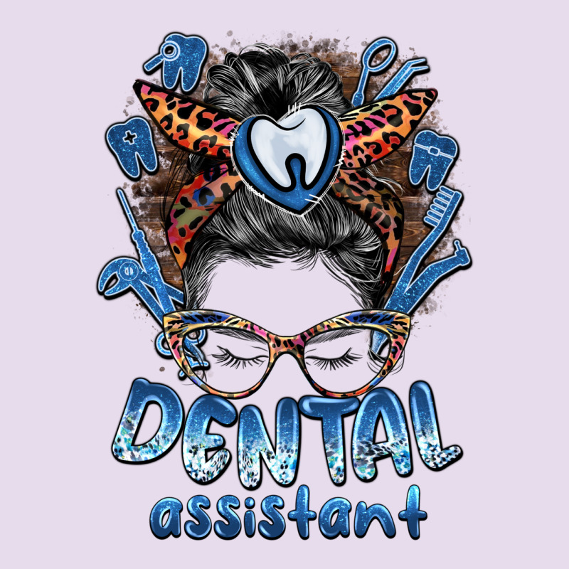 Dental Assistant Messy Bun Premium Hoodie by BarkalooDesign | Teevron