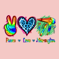 Peace Love Hairstylist Urban Heavy Tee | Teevron