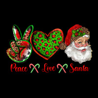 Peace Love Santa Heavy Core Tee | Teevron