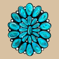 Turquoise Gemstone Jewelny Heavyweight Hoodie | Teevron