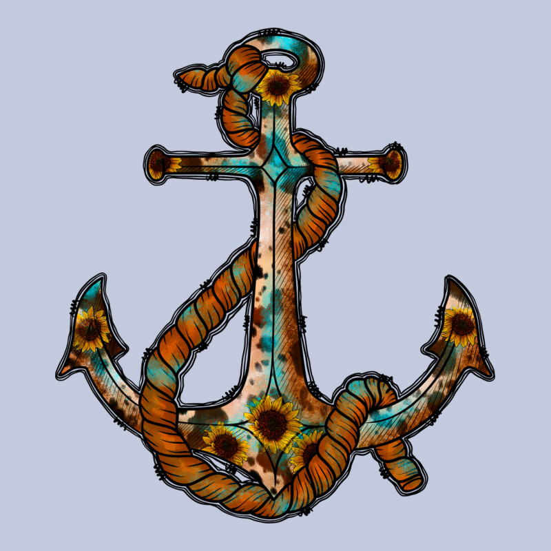Western Anchor Long Sleeve Tee by RacoonDesign | Teevron