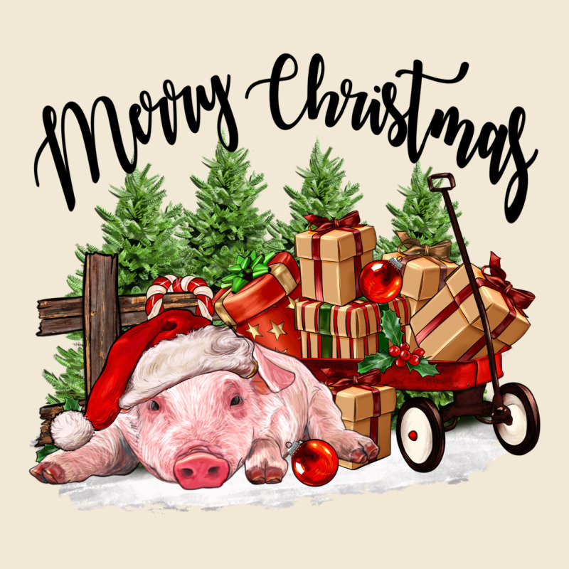 Merry Christmas Pig Premium Tee by FaDigitalArtStudio | Teevron