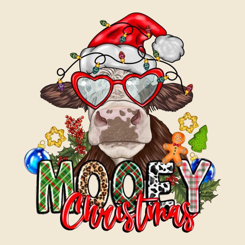 Mooey Christmas Ladies Tee by CowhideDigitalArt | Teevron
