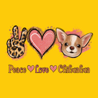 Peace Love Chihuahua Premium Hoodie | Teevron