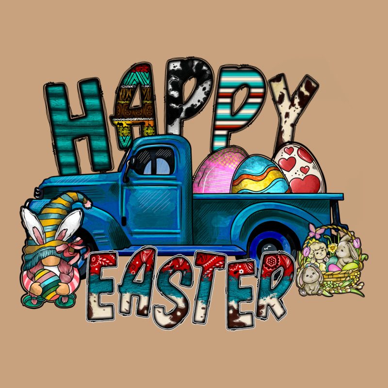 Happy Easter  Truck Vintage Tee by CowhideDigitalArt | Teevron