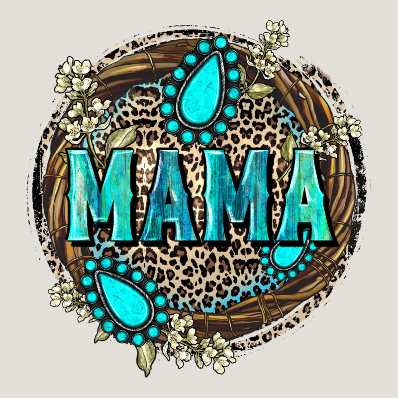 Mama With Gemstone Leopard Mother's Day Heavy Core Tee by FaDigitalArtStudio | Teevron