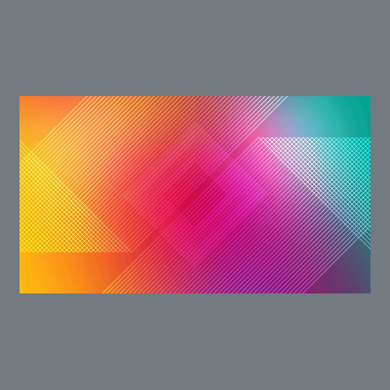 Multicolor Abstract Lines Heavyweight Sweatshirt by chombo | Teevron