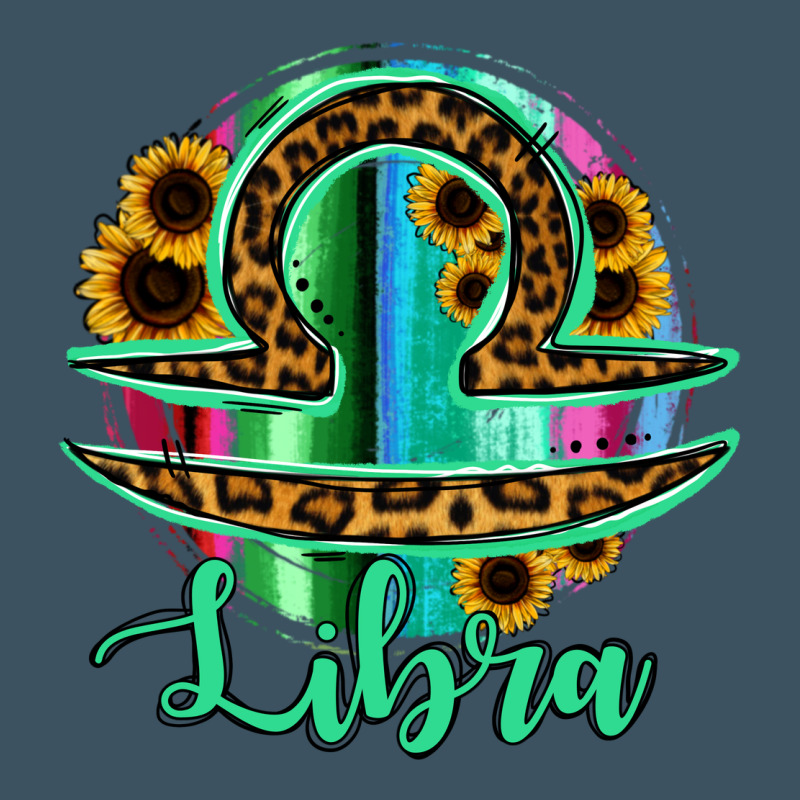 Libra Zodiac Sign Sunflower Leopard Serape Urban Hoodie by RanaPortraitStore | Teevron
