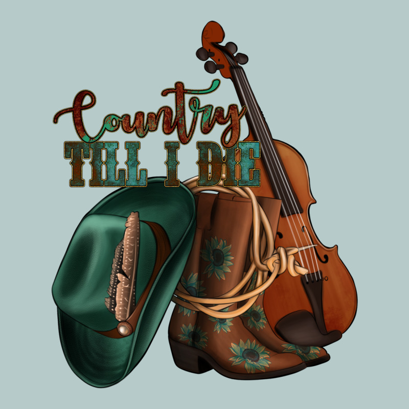 Country Till I Die Heavy Core Tee by Jasminsmagicworld | Teevron
