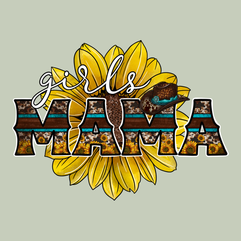 Girls Mama Sunflower Long Sleeve Tee by RacoonDesign | Teevron