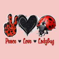 Peace Love Ladybug Urban Heavy Tee | Teevron