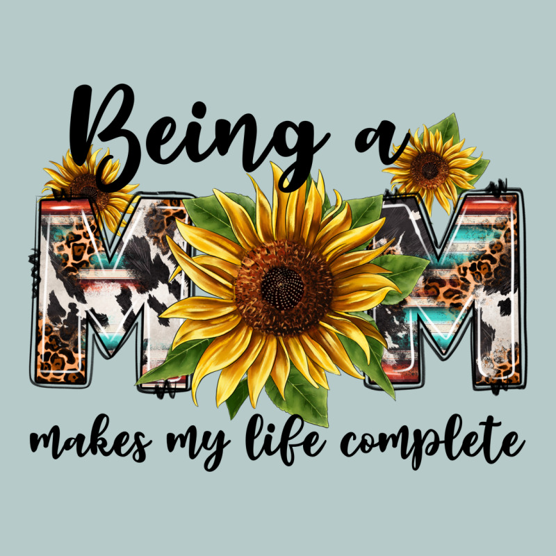Being A Mom Makes My Life Complete Mother's Day Heavy Core Tee by FaDigitalArtStudio | Teevron