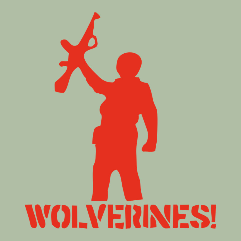 Red Dawn Wolverines Urban Heavy Tee by baoMotion | Teevron