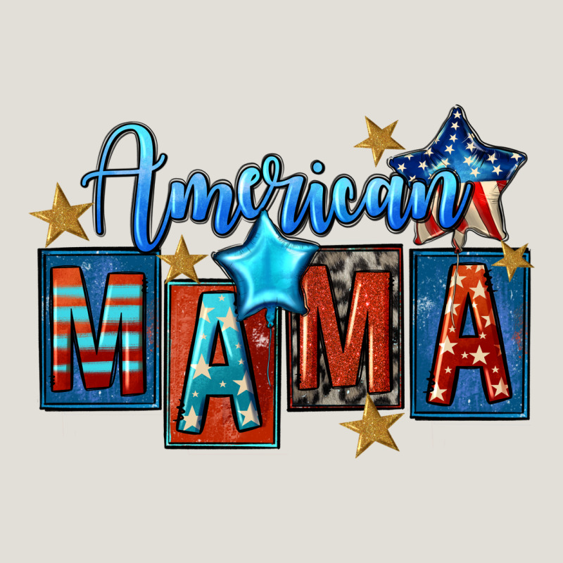 American Mama 4th Of July Heavy Core Tee by FaDigitalArtStudio | Teevron