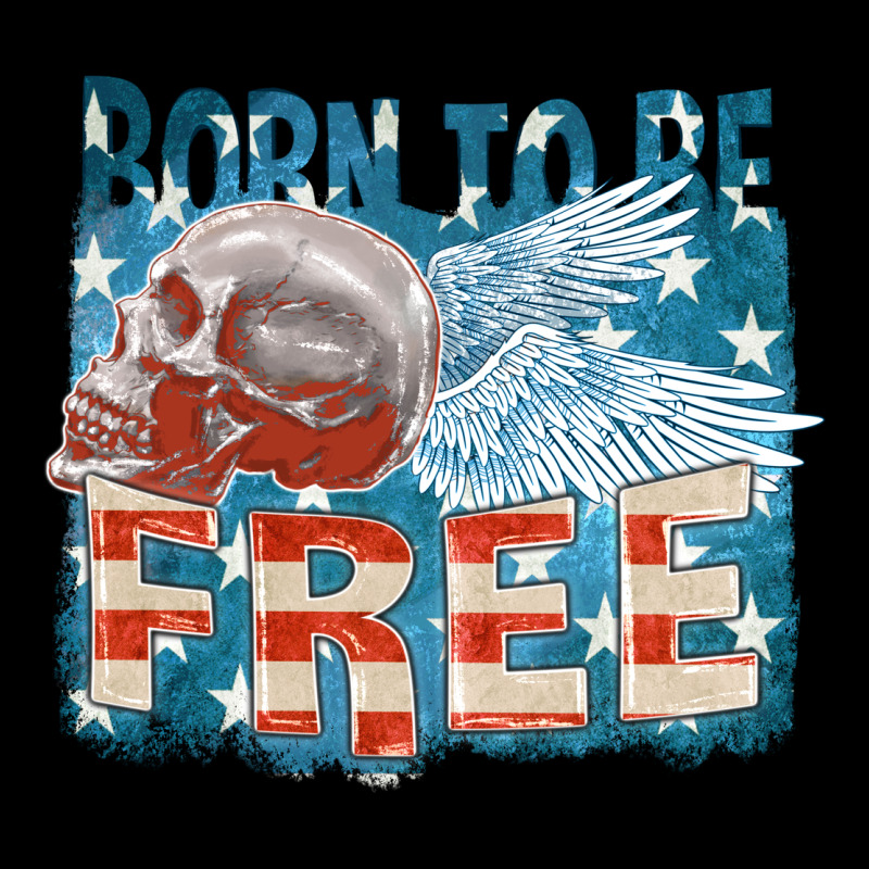 Born To Be Free Heavy Core Tee by FaDigitalArtStudio | Teevron
