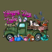 Happy Easter Day Truck Vintage Tee | Teevron