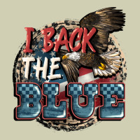 I Back The Blue Heavy Core Tee | Teevron