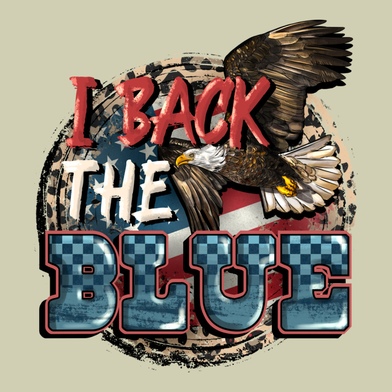 I Back The Blue Heavy Core Tee by FaDigitalArtStudio | Teevron