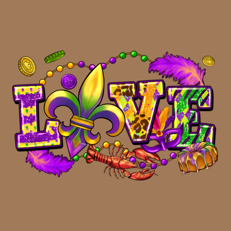 Love Mardi Gras Classic Tee by FaDigitalArtStudio | Teevron