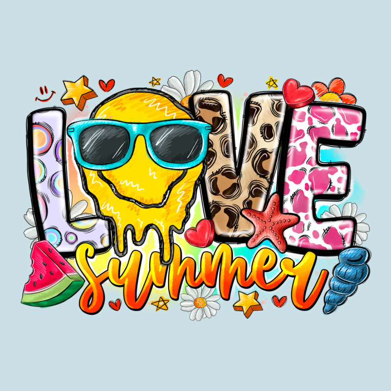 Love Summer Ladies Tee by CowhideDigitalArt | Teevron