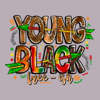Young Black Free Ish Vintage Tee | Teevron