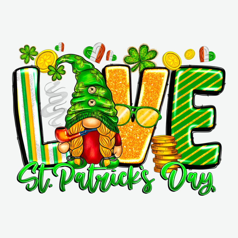 Love St Patricks Day Urban Heavy Tee by CowhideDigitalArt | Teevron
