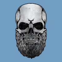Creepy Bald And Bearded Skull For Halloween & Skeletons Fans T Shirt Urban Heavy Tee | Teevron