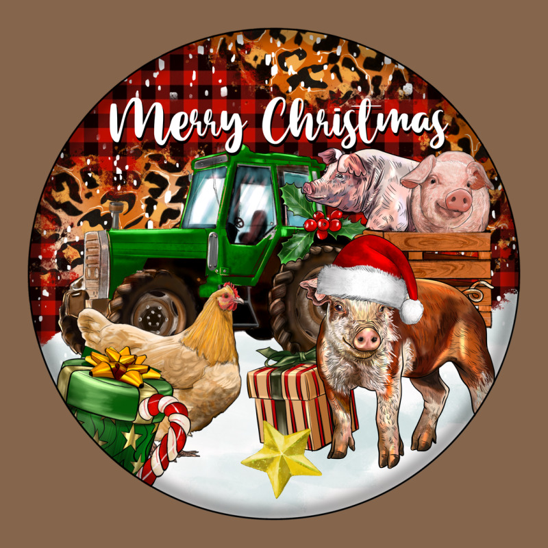 Merry Christmas Farm Animals Premium Tee by FaDigitalArtStudio | Teevron