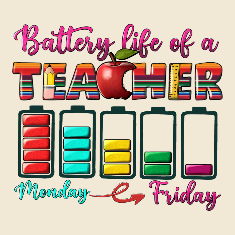 Battery Life Of A Teacher Premium Tee by BundleAndBundleShop | Teevron