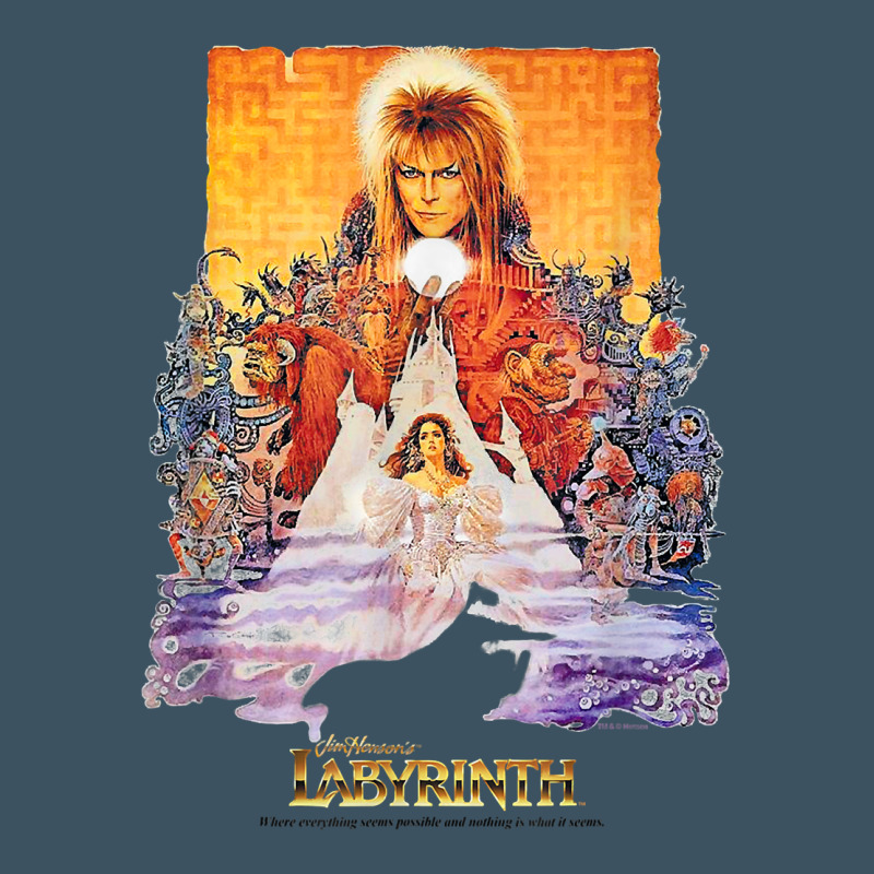 Labyrinth Movie Poster T Shirt Urban Heavy Tee by baoMotion | Teevron