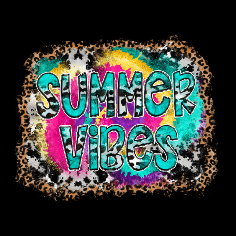Summer Vibes Ladies Tee by CowhideDigitalArt | Teevron