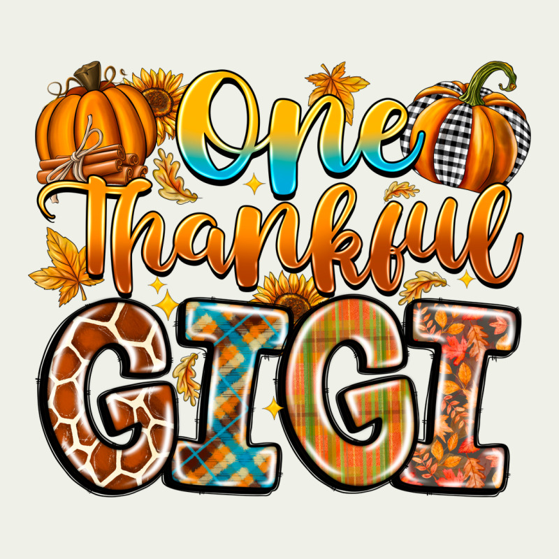 One Thankful Gigi Urban Heavy Tee by CowhideDigitalArt | Teevron