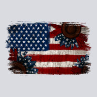 Distressed Sunflower American Flag Zipper Hoodie | Teevron