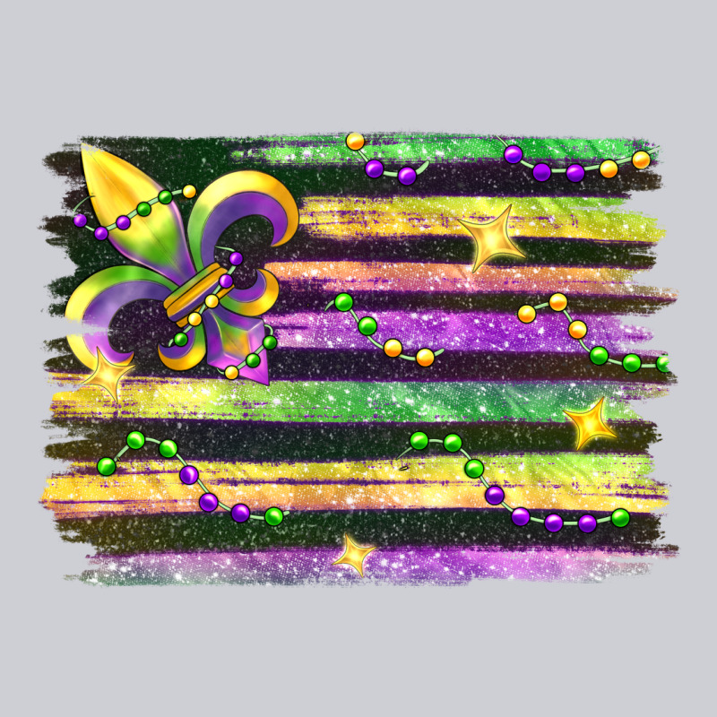 Mardi Gras Flag Classic Tee by FaDigitalArtStudio | Teevron