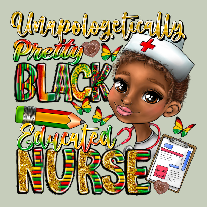 Unapologetically Pretty Black Educated Nurse Ladies Tee by CowhideDigitalArt | Teevron