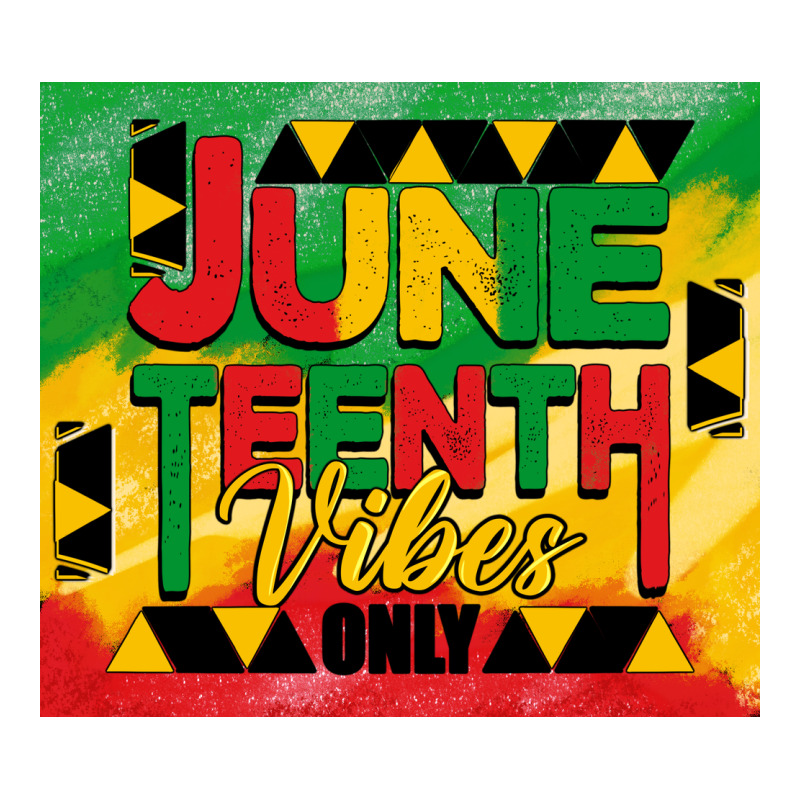 Juneteenth Vibes Only Tumbler Premium Hoodie by BarkalooDesign | Teevron