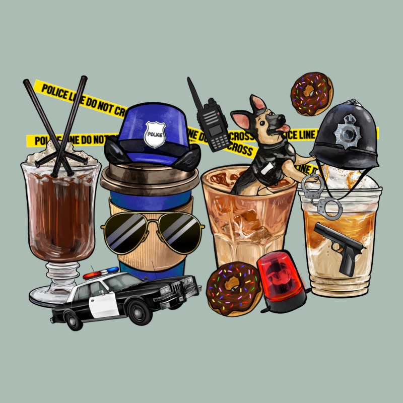 Police Coffee Cups Classic Tee by FaDigitalArtStudio | Teevron