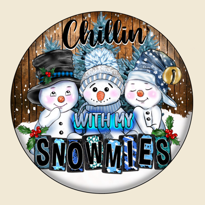Chillin With My Snowmies Premium Tee by FaDigitalArtStudio | Teevron