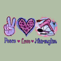 Peace Love Hairstylist Urban Heavy Tee | Teevron