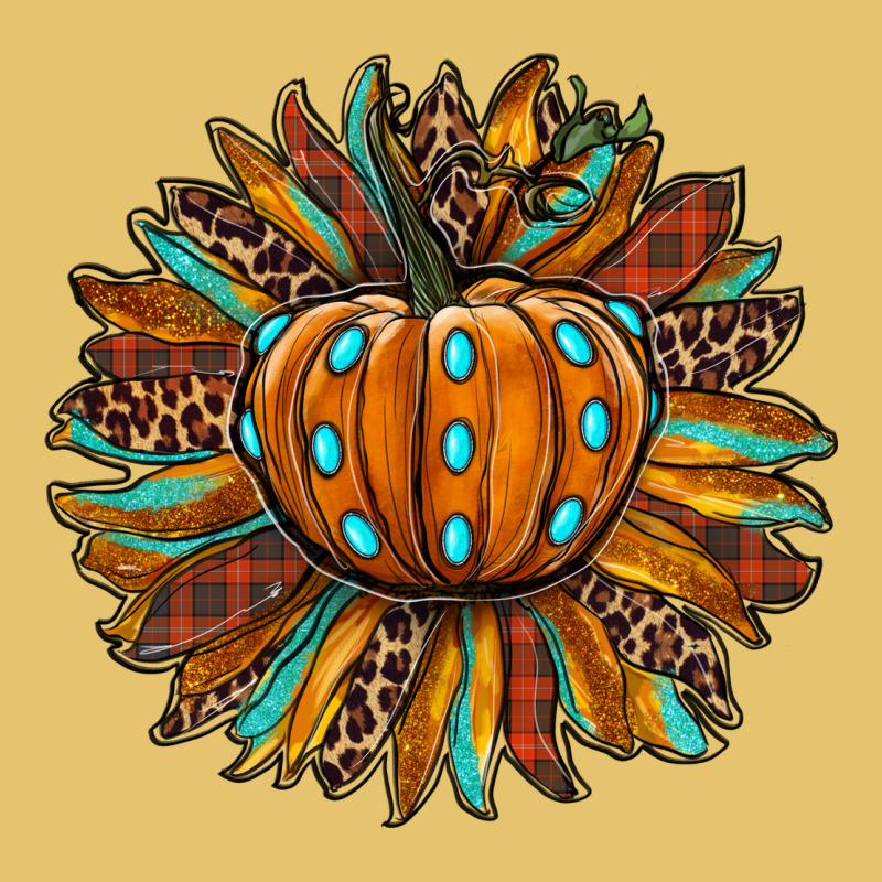 Pumpkin Sunflower Premium Sweatshirt by RanaPortraitStore | Teevron