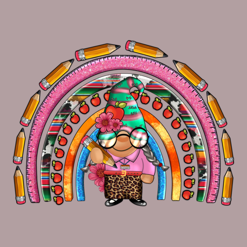Teacher Gnome Rainbow Vintage Hoodie by Artiststas | Teevron