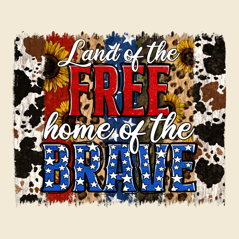 Land Of The Free Home Of The Brave Brushstroke Premium Hoodie by Jasminsmagicworld | Teevron