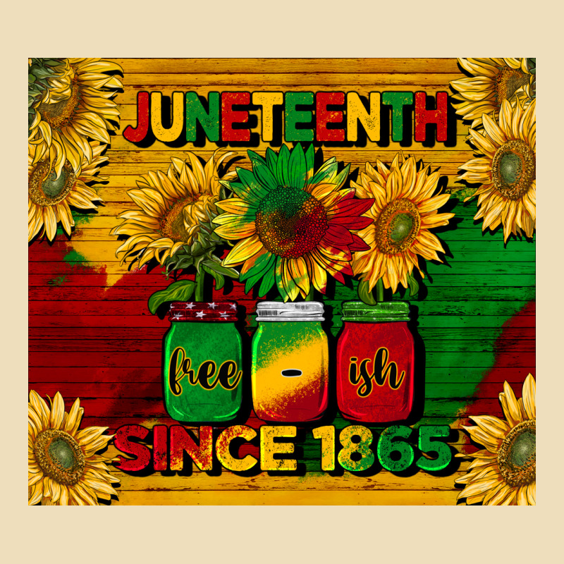 Juneteenth Since 1865 Tumbler Premium Hoodie by BarkalooDesign | Teevron